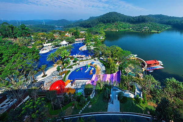 东莞塘厦三正半山彩弹野战拓展基地